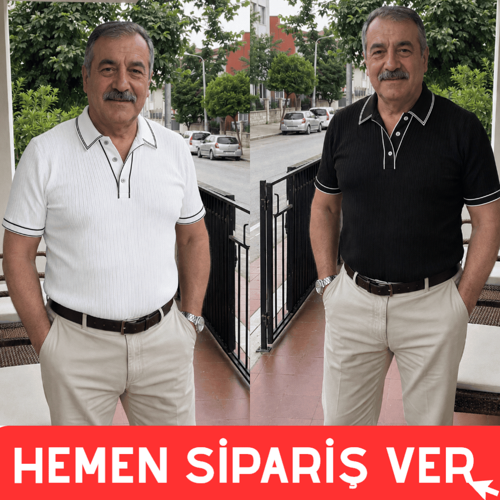 FİTİLLİ POLO YAKA